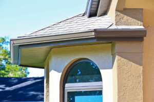 6-inch seamless gutters installed in St. Petersburg FL by Gutter Professor