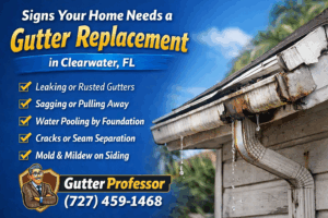 Why Seamless Gutters Are Best for Florida Homes | Sarasota FL | Gutter Professor